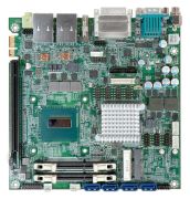 Mini-ITX SBC WADE-8022 Intel Core i7/i5/i3